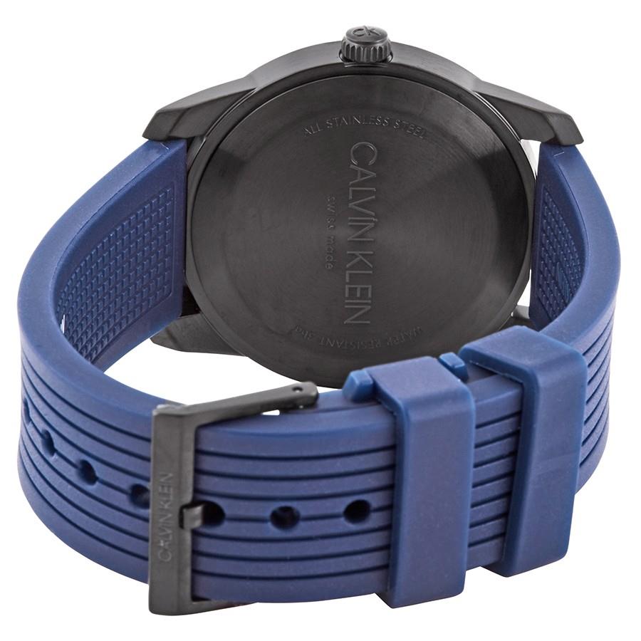 Calvin Klein K8R114VN Evidence Quartz Blue Dial Men's Watch Calvin Klein K8R114VN Evidence Quartz Blue Dial Men's Watch